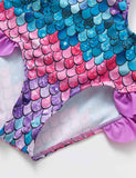 Colorful Mermaid Swim Suit - Bebehanna