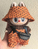 LABUBU Brand Bucket Hat Set Outfit