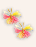 Butterfly Applique Multi Tulle Party Dress