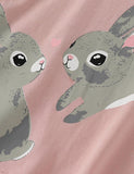 Bunny Print T-shirt Set - Bebehanna