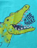 Cartoon Crocodile Printed Suit - Bebehanna