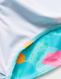 Cloud Printed Swim Suit - Bebehanna