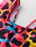 Colorful Leopard Printed Swim Suit - Bebehanna