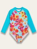 One Piece Butterfly Print Swimsuit - Bebehanna