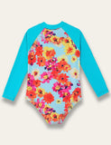 One Piece Butterfly Print Swimsuit - Bebehanna