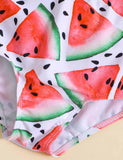 Watermelon Printed Swim Suit - Bebehanna