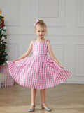 Light up Brabei Girls Pink Costume Dress Dress Up Party- Uporpor - Bebehanna