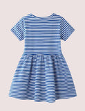 Rainbow Striped Dress - Bebehanna