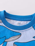 Whale Printed Set - Bebehanna